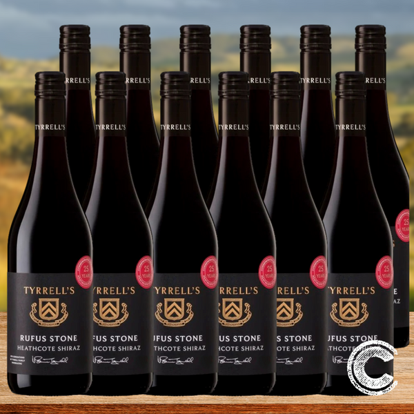 Tyrrell's Rufus Stone Heathcote Shiraz - 12 Pack - Camperdown Cellars