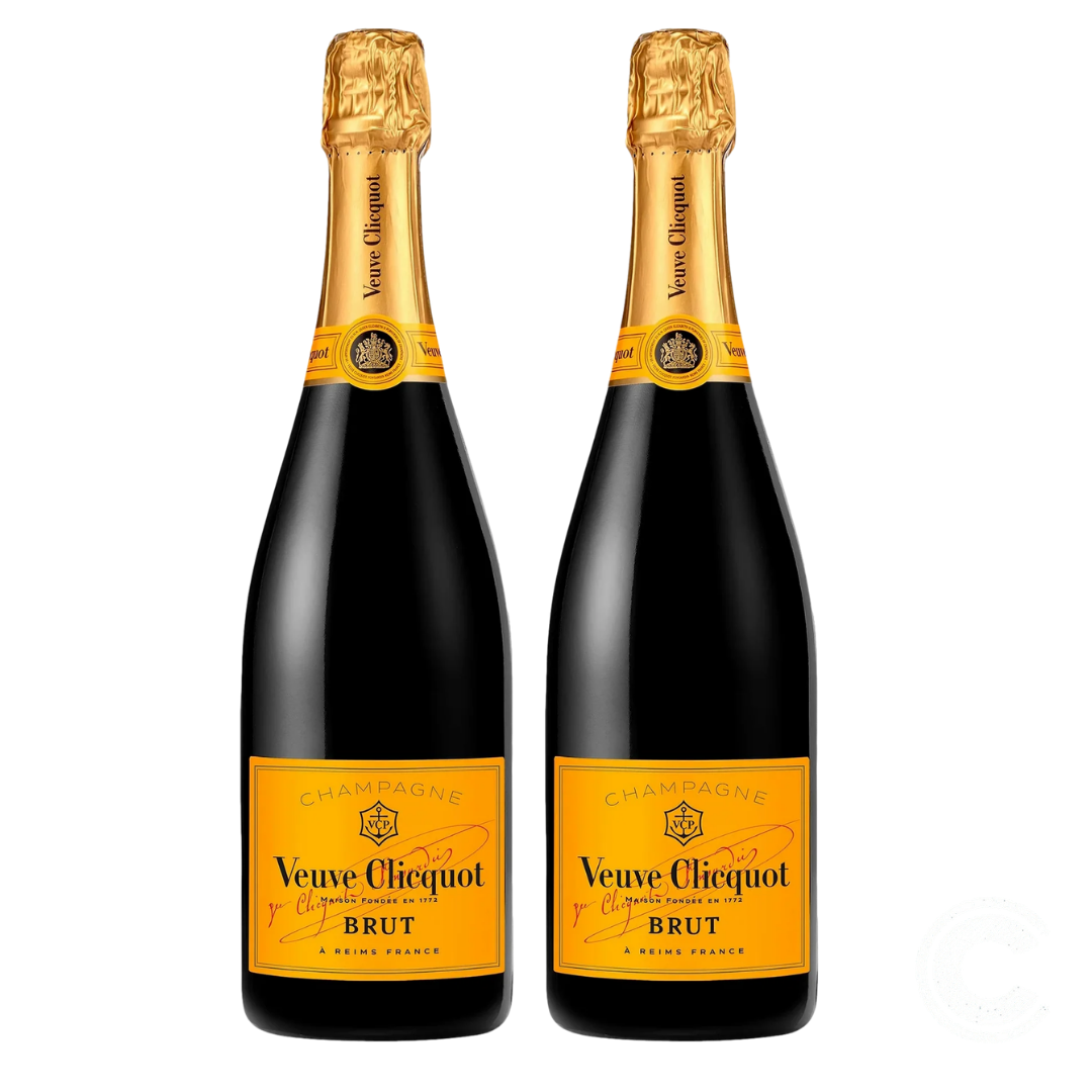 Veuve Clicquot Yellow Label Brut Non Vintage - 2 Pack