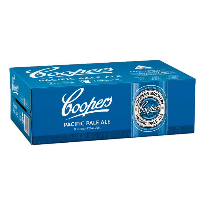 Coopers Pacific Pale Ale 375ml Can Case of 24