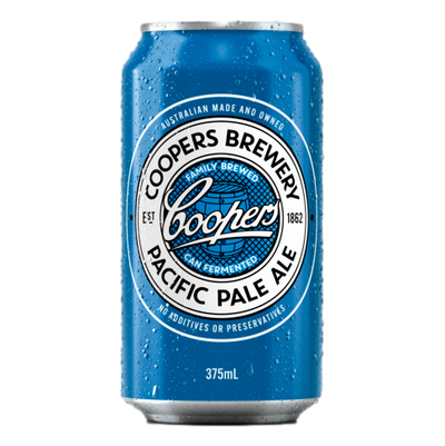 Coopers Pacific Pale Ale 375ml Can Case of 24