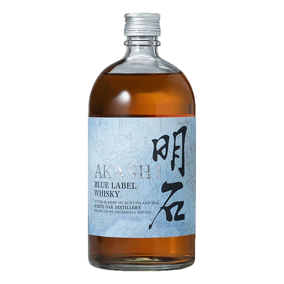 Akashi White Oak Blue Label Japanese Blended Whisky 700ml