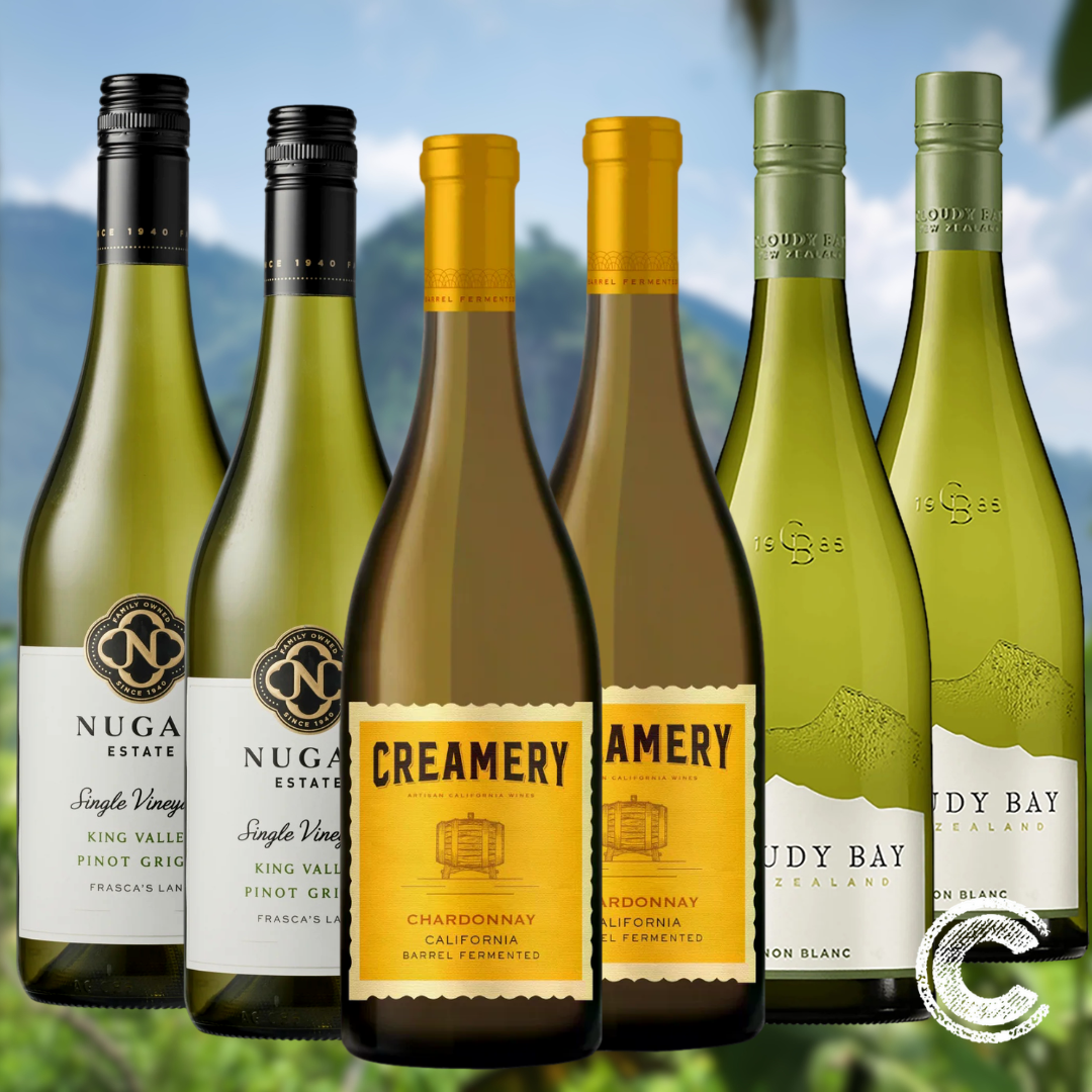Mixed White Wine 6 Pack - The Crowd Favourites