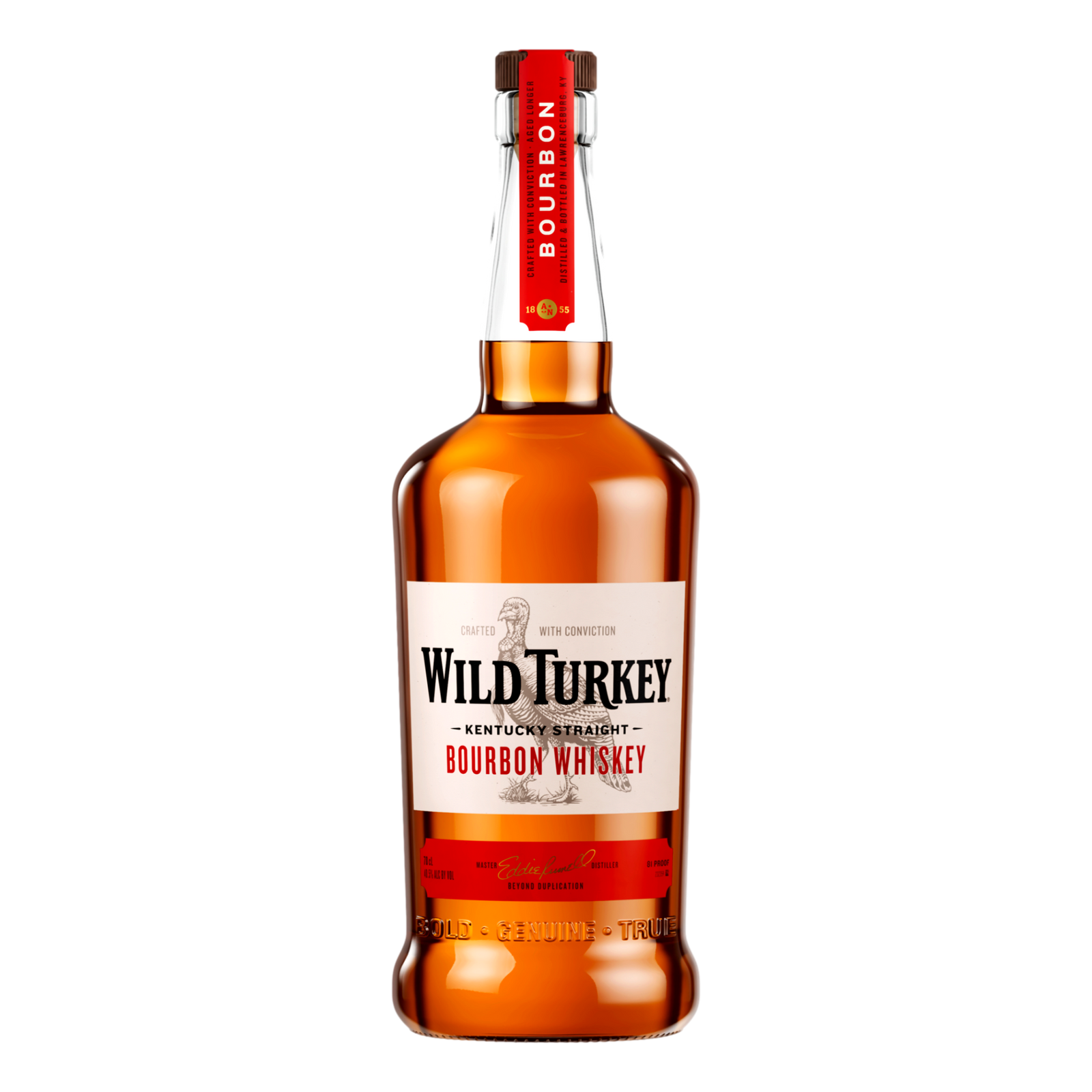 Wild Turkey 81 Proof Kentucky Straight Bourbon Whiskey 700ml