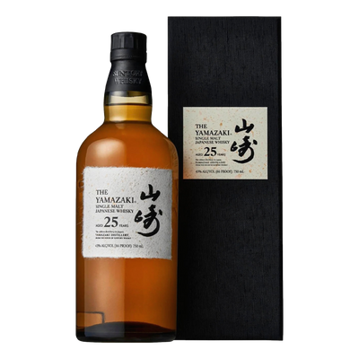 Yamazaki Single Malt Japanese Whisky 25YO 700ml