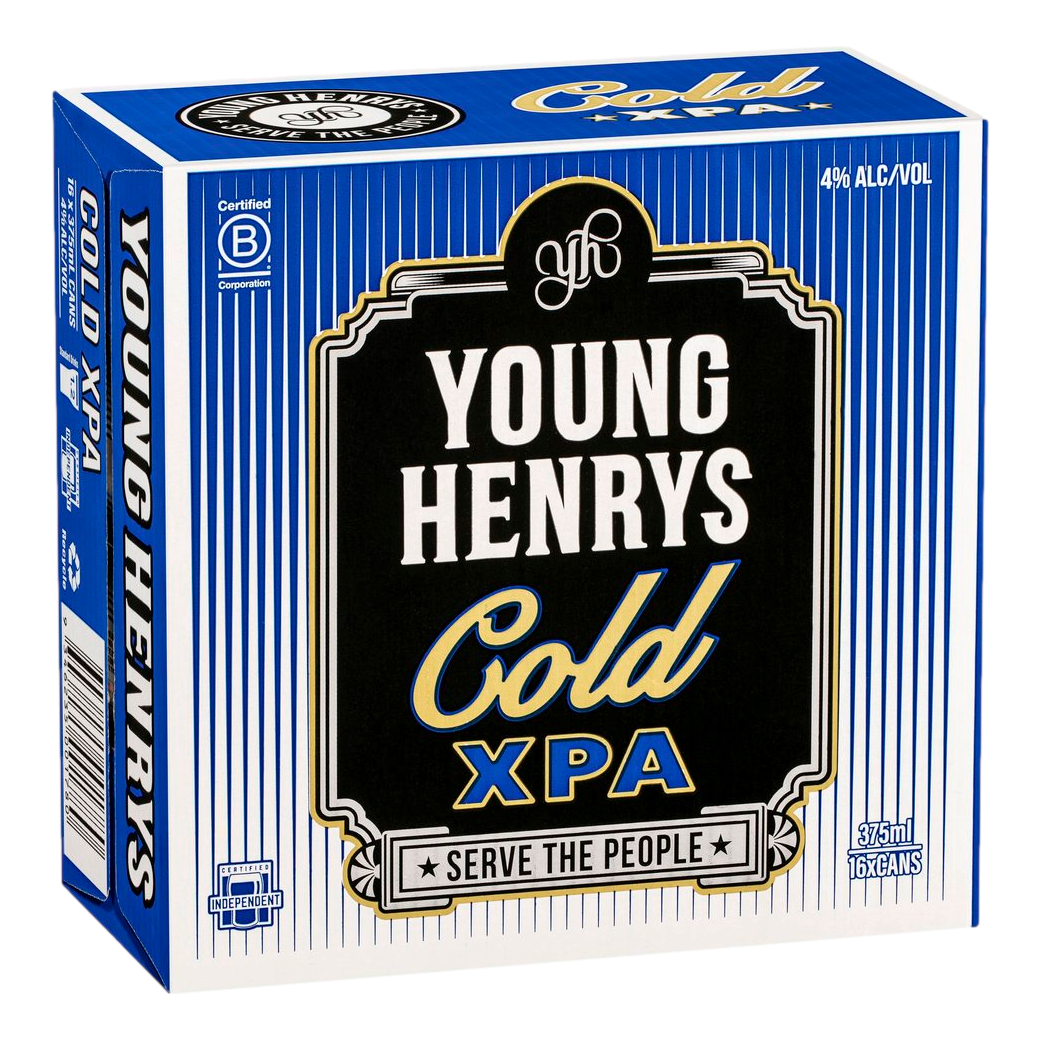 Young Henrys Cold XPA 375ml Can Case of 16