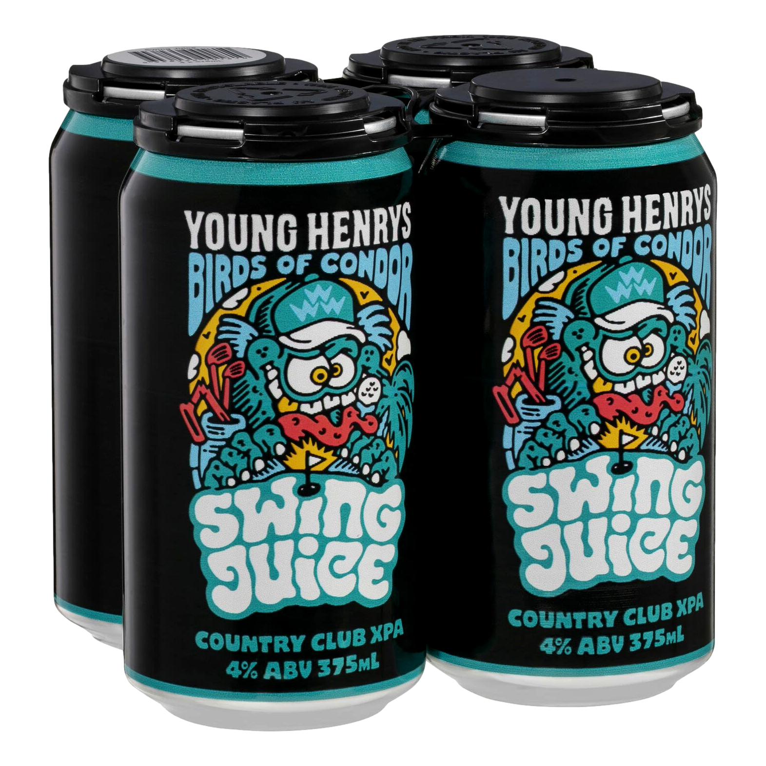 Young Henrys Swing Juice Country Club XPA 375ml Can 4 Pack