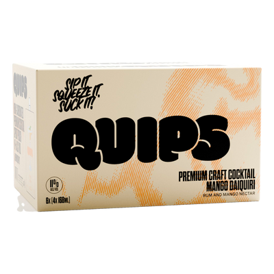 Quips Mango Daiquiri Cocktail Pouch 168ml  Case of 24