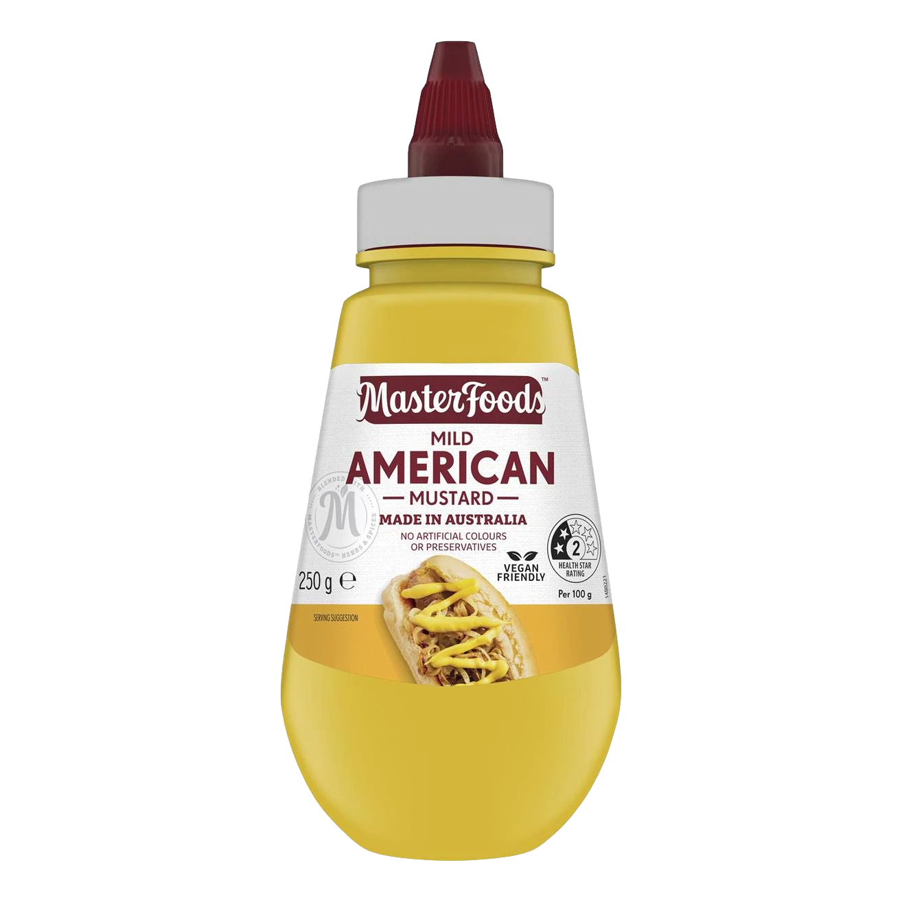 Masterfoods Mild American Mustard 250g