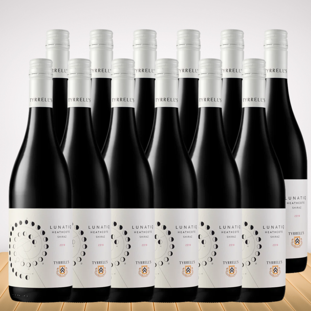 Tyrrell's Single Vineyard Lunatiq Heathcote Shiraz - 12 Pack