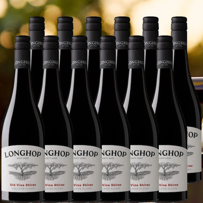 Longhop Adelaide Plains Old Vine Shiraz - 12 Pack