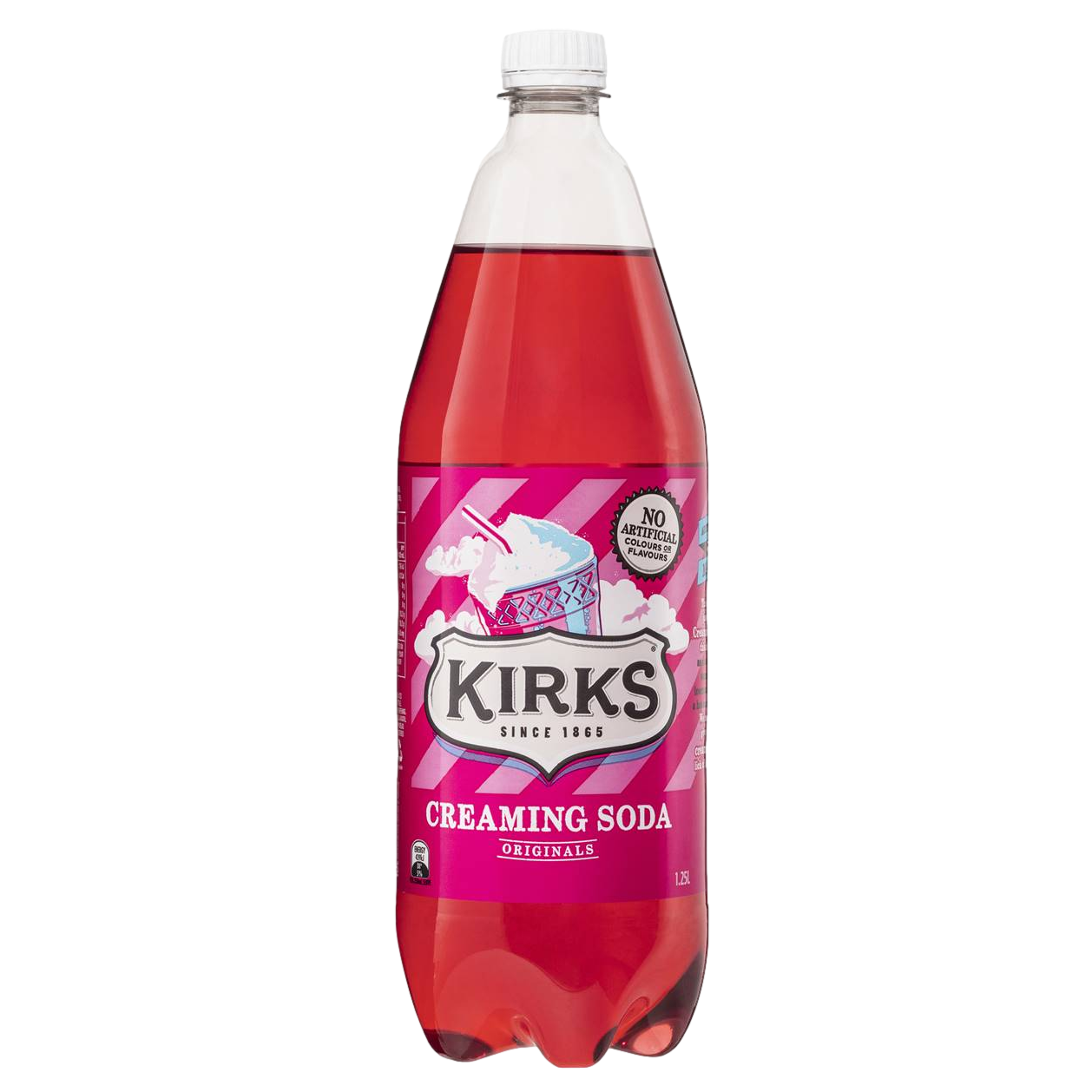 Kirks Creaming Soda 1.25L Bottle Single