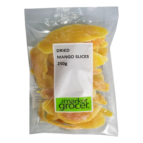 The Market Grocer Dried Mango Slices 250g