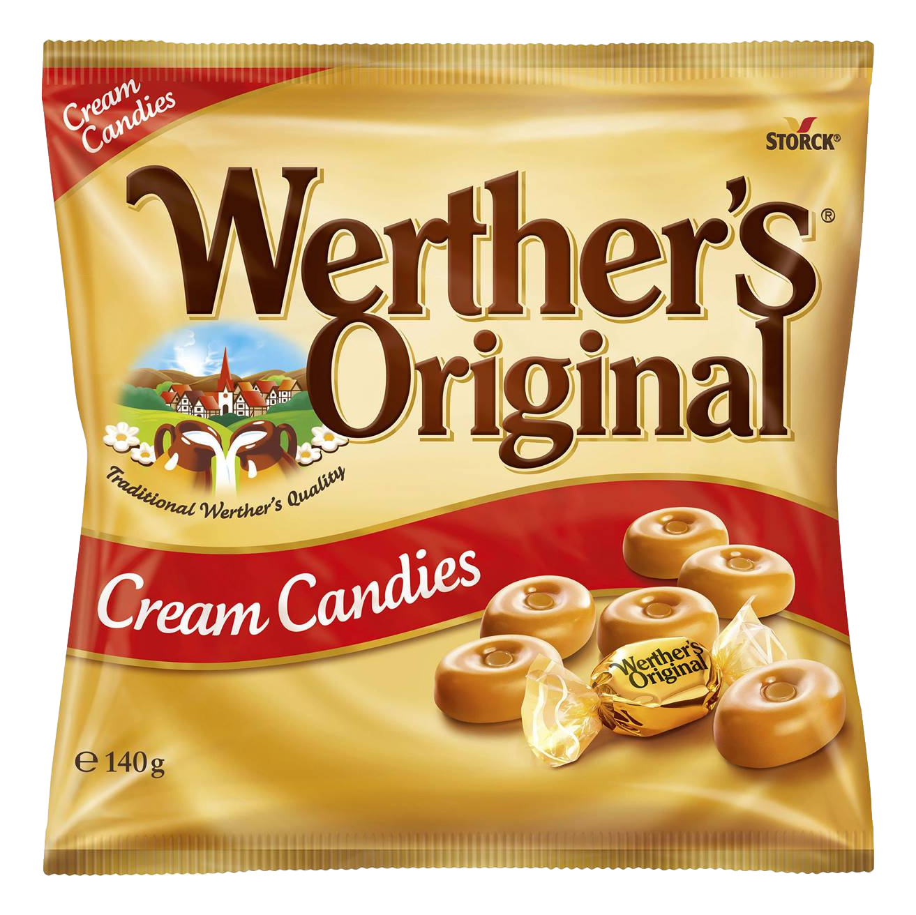 Werther's Original Cream Candies 140g