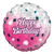 Alpen Balloon Glitterball - Happy Birthday 45cm