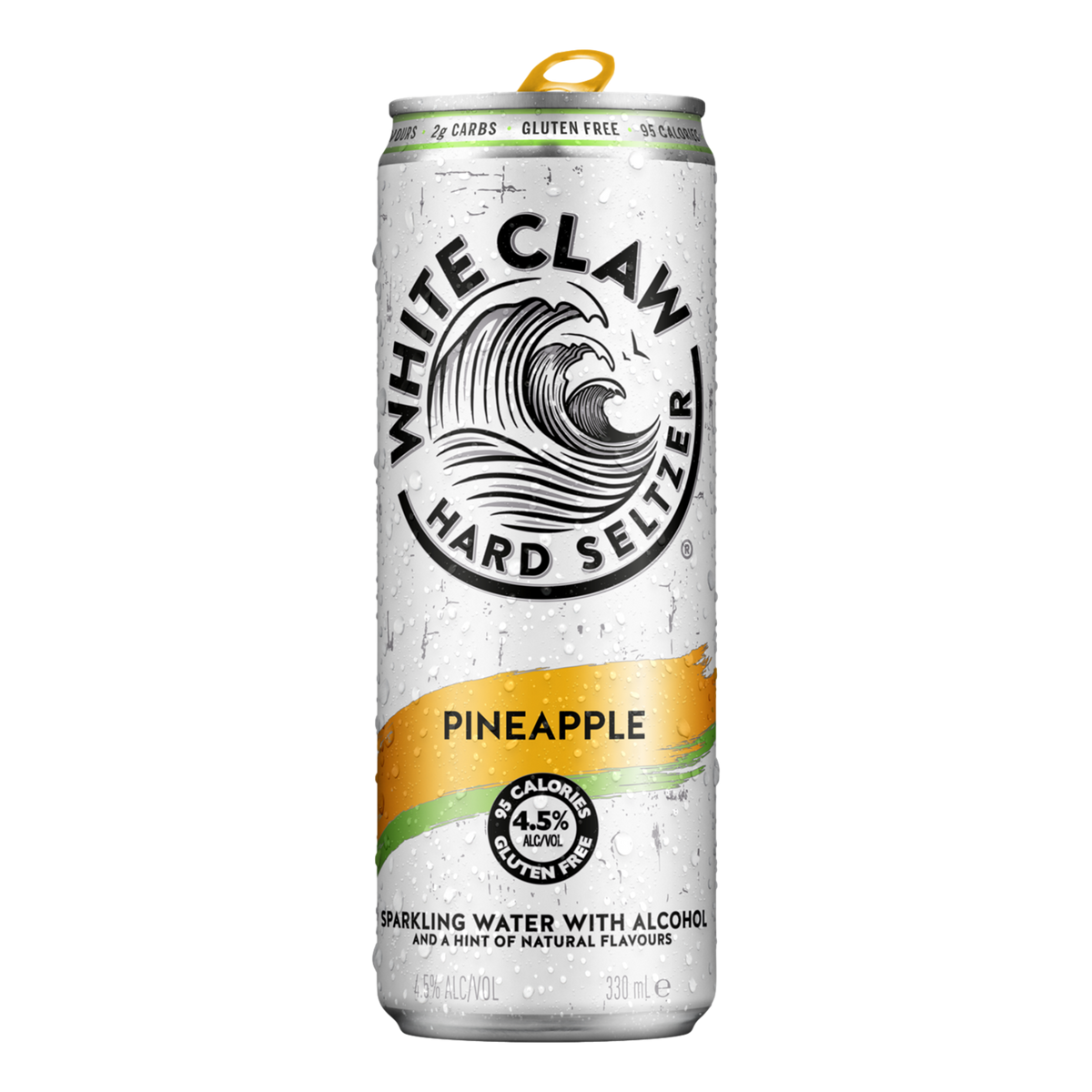 White Claw Hard Seltzer Pineapple 330ml Can Single