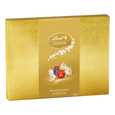 Lindt Lindor Box Assorted Chocolate 235g