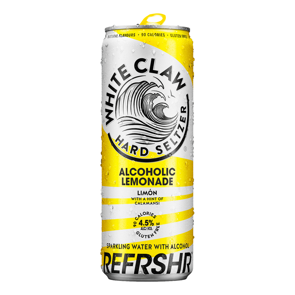 White Claw Hard Seltzer Refrshr Alcoholic Lemonade 330ml Can Single