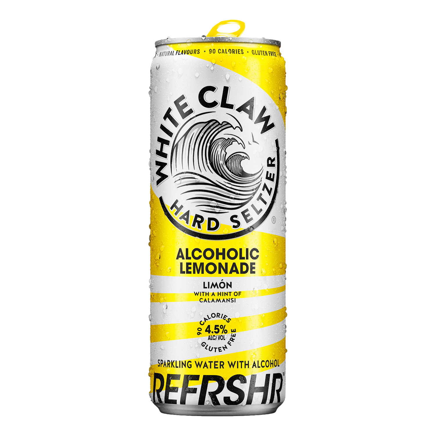 White Claw Hard Seltzer Refrshr Alcoholic Lemonade 330ml Can Single