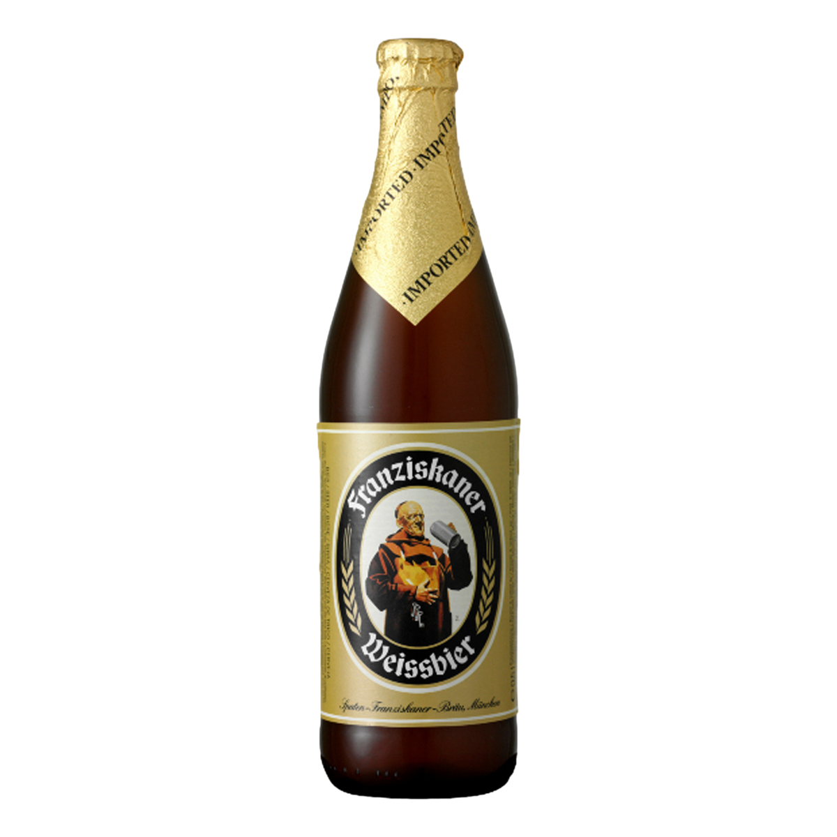 Franziskaner Hefe-Weissbier 500ml Bottle Case of 20