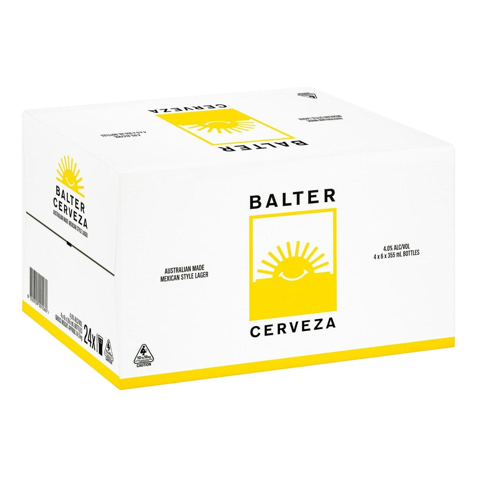 Balter Cerveza 355ml Bottle Case of 24