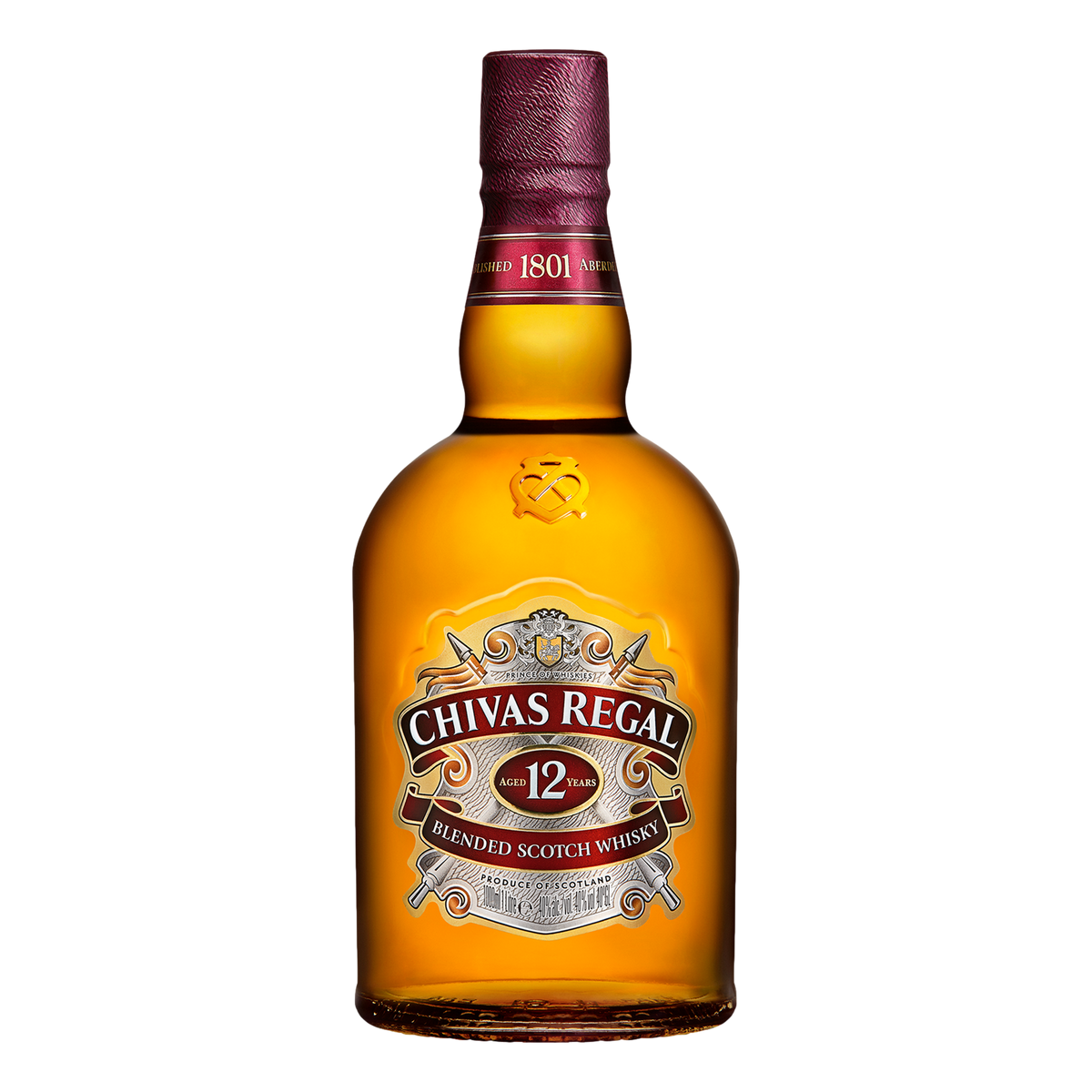 Chivas Regal Blended Scotch Whisky 12YO 1L