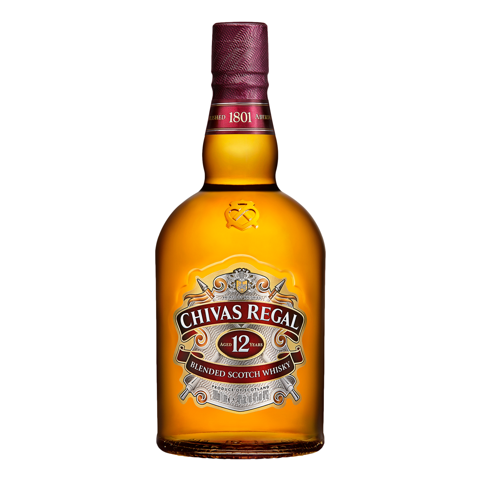 Chivas Regal Blended Scotch Whisky 12YO 1L