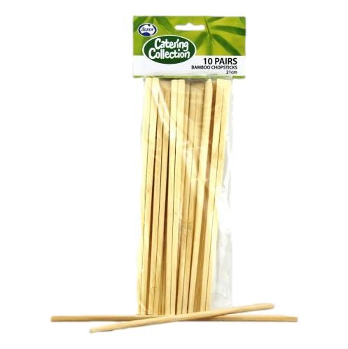Alpen Bamboo Chop Sticks 21cm 10 Pack