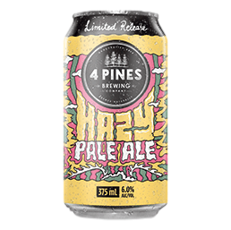 4 Pines Hazy Pale Ale 375ml Can Case of 24