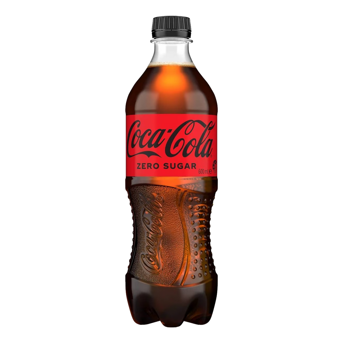 Coca-Cola Zero Sugar 600ml Bottle Case of 24