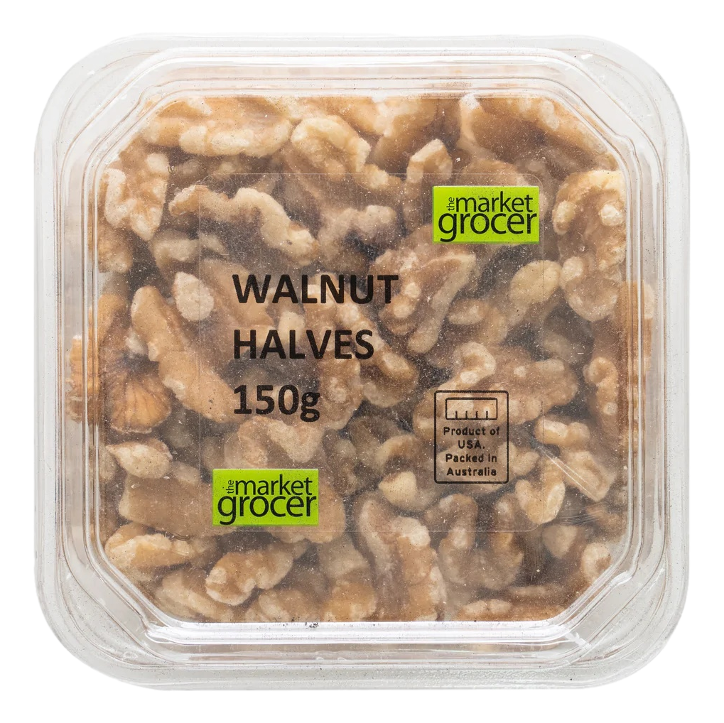 The Market Grocer Walnut Halves 150g