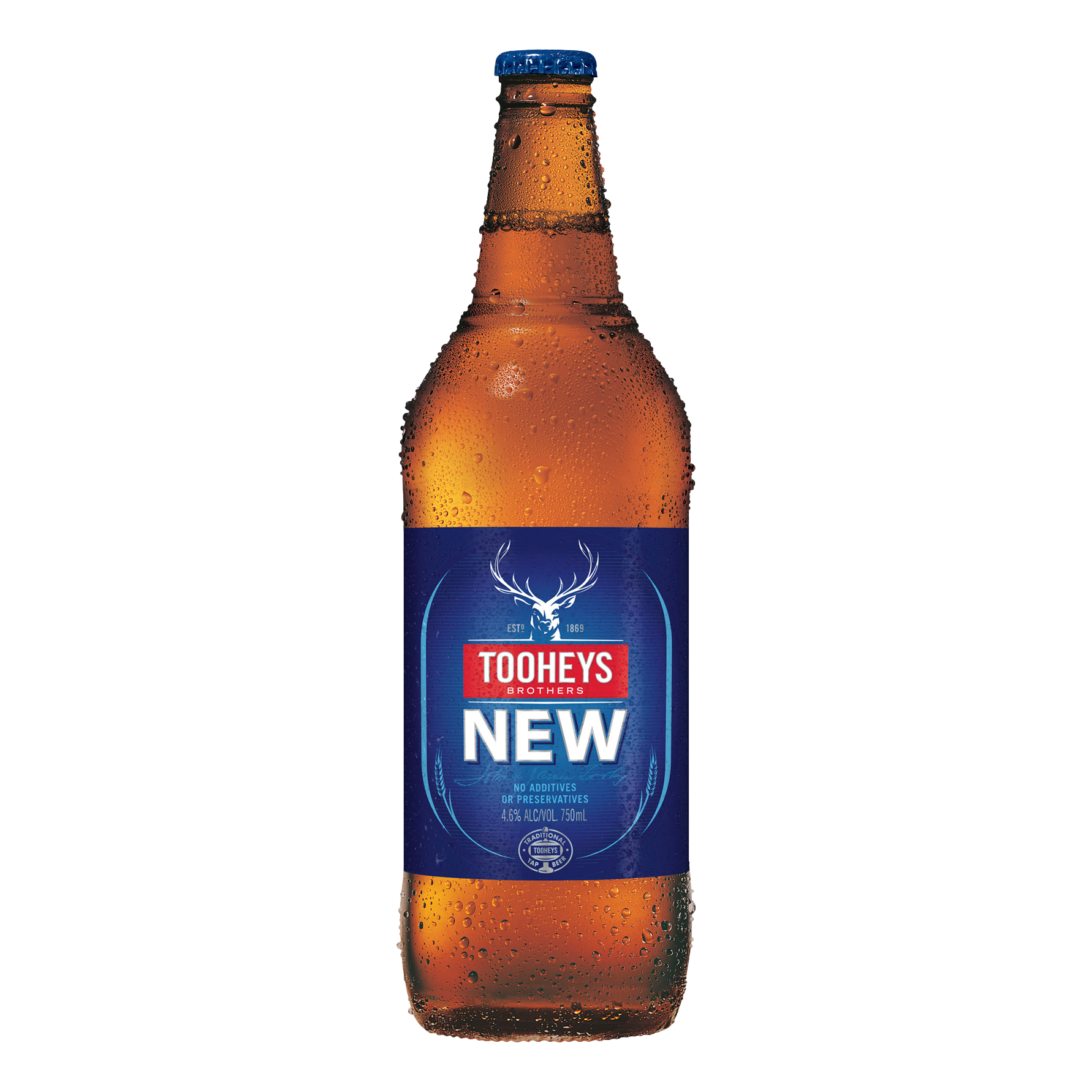 Tooheys New Lager 750ml Bottle 3 Pack