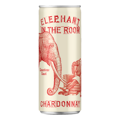 Elephant In The Room Chardonnay 250ml Can 4 Pack