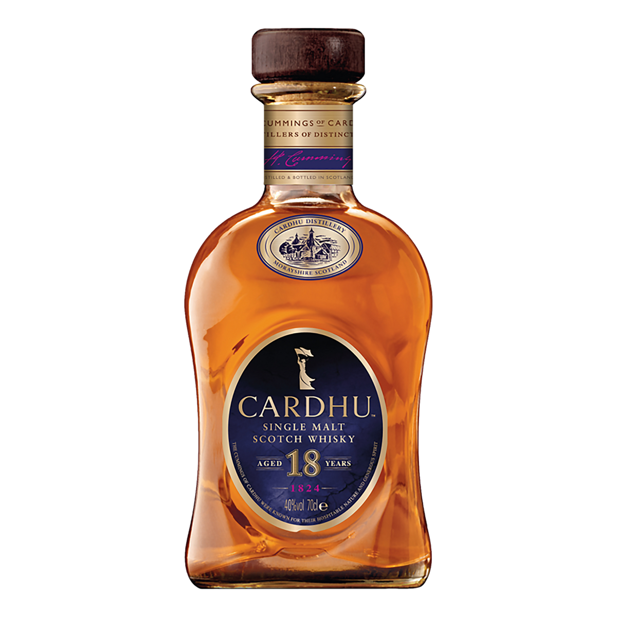 Cardhu Single Malt Scotch Whisky 18YO 700ml