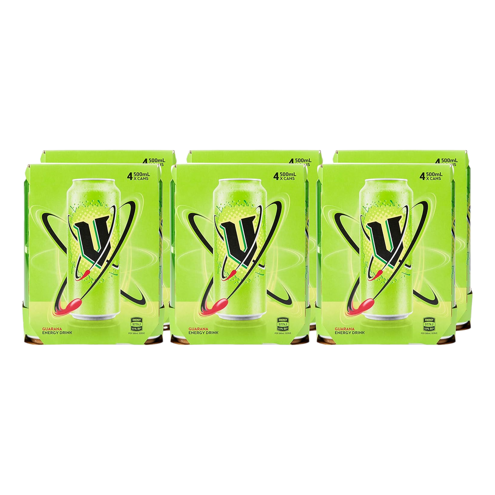 V Energy Drink Original 500ml Can Case of 24
