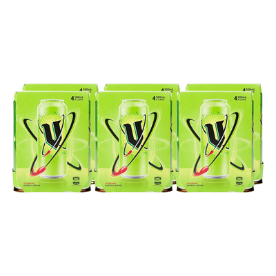 V Energy Drink Original 500ml Can Case of 24