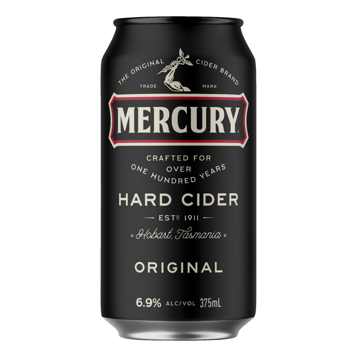 Mercury Hard Cider Original 6.9% 375ml Can 10 Pack
