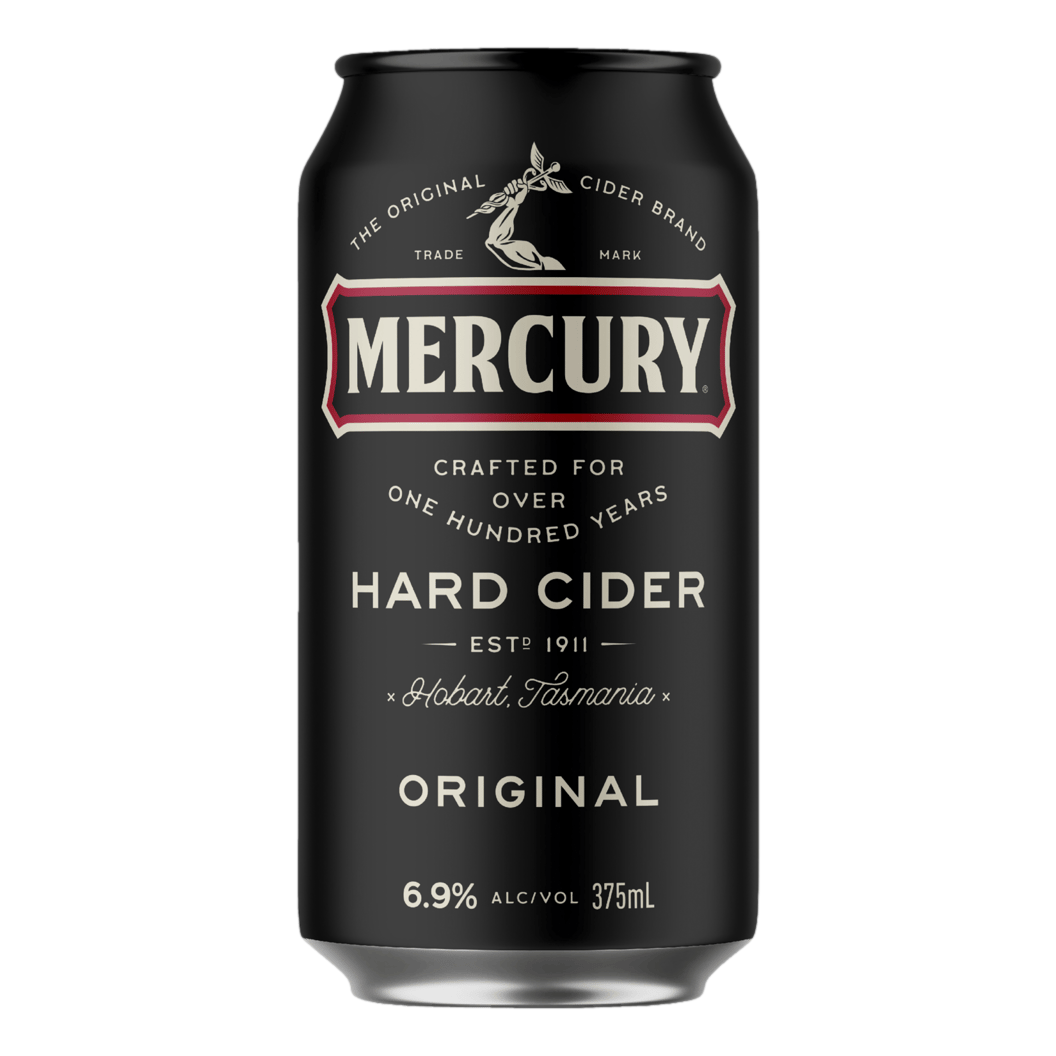 Mercury Hard Cider Original 6.9% 375ml Can 6 Pack