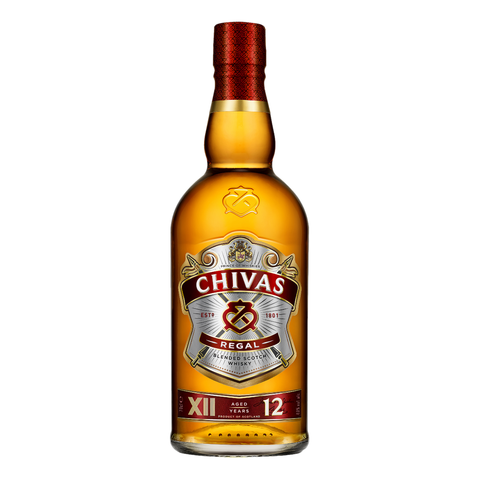 Chivas Regal Blended Scotch Whisky 12YO 700ml - Camperdown Cellars