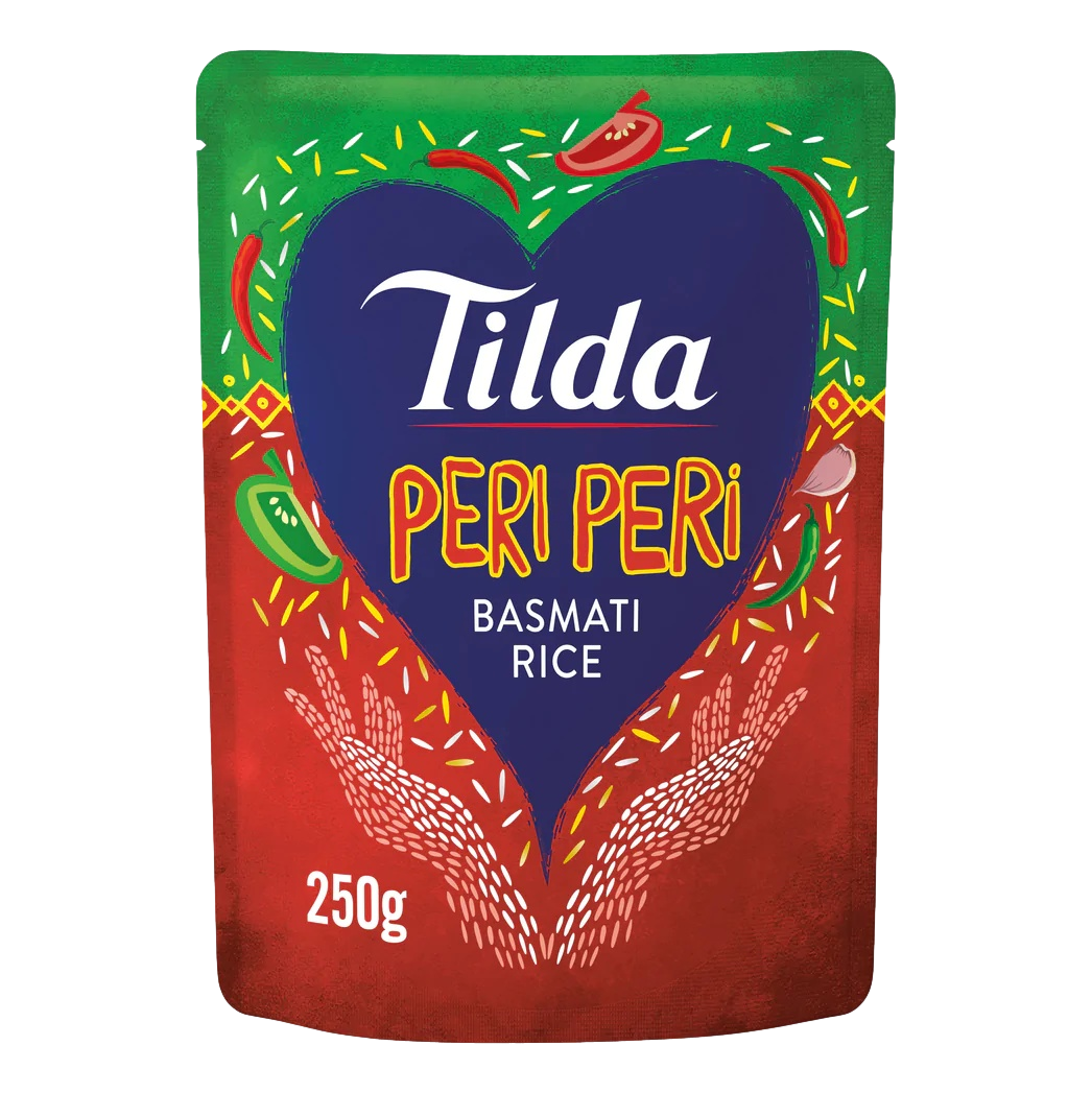 Tilda Basmati Rice Peri Peri 250g