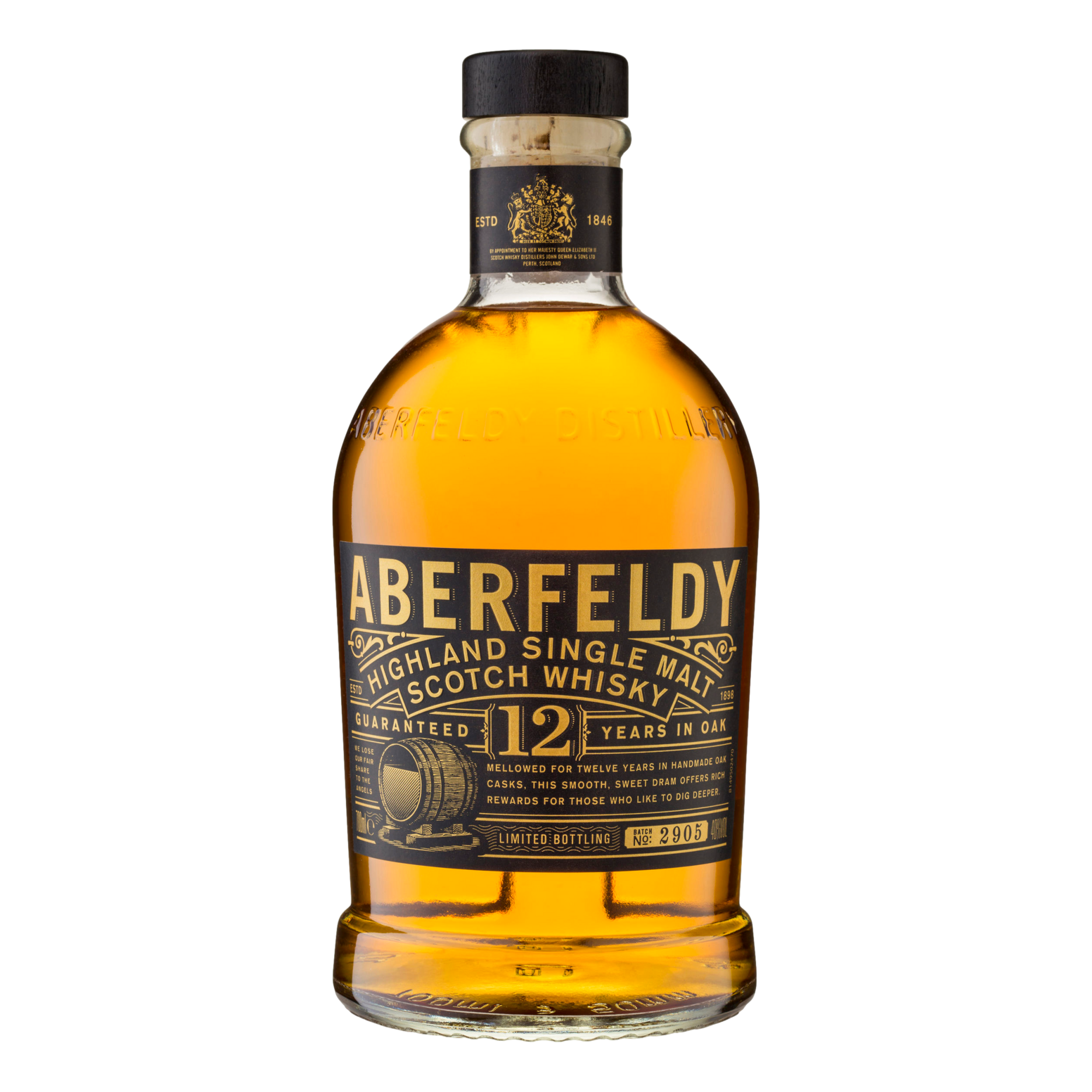 Aberfeldy Old Single Malt Scotch Whisky 12YO 700ml