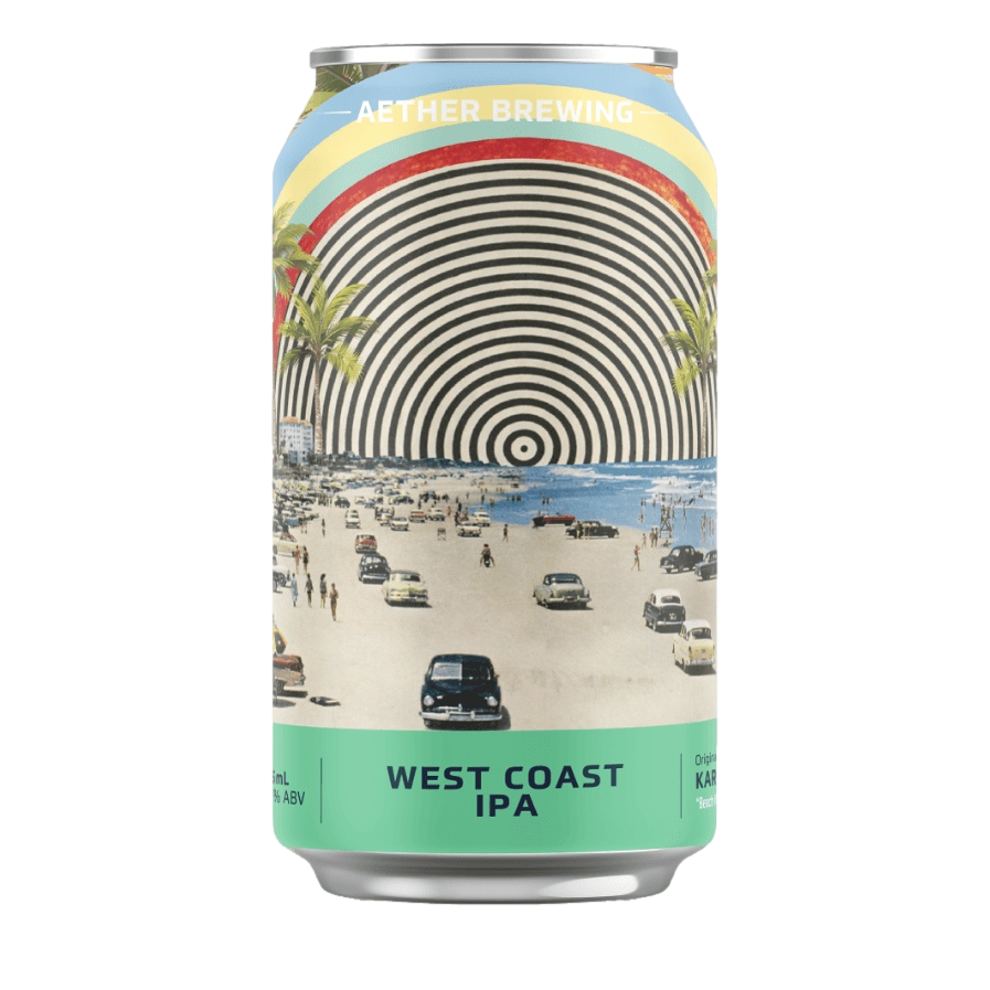 Aether Brewing West Coast IPA 375ml Can 4 Pack