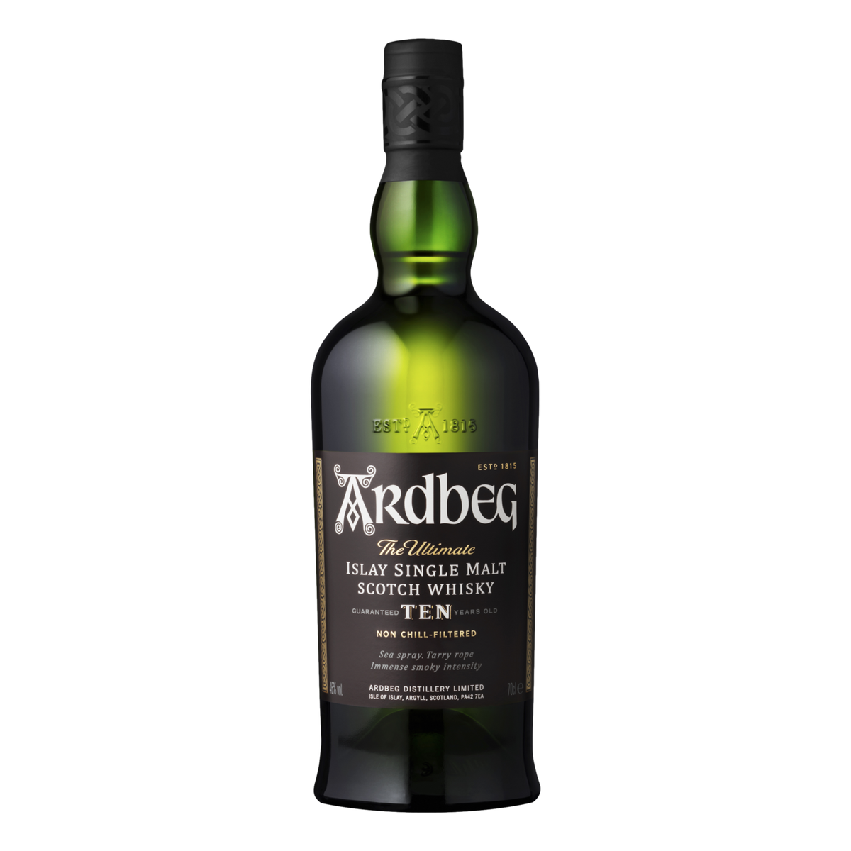 Ardbeg Islay Single Malt Scotch Whisky 10YO 700ml - Camperdown Cellars
