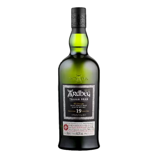 Ardbeg Islay Single Malt Scotch Whisky Traigh Bhan 19YO Whisky 700ml - Camperdown Cellars