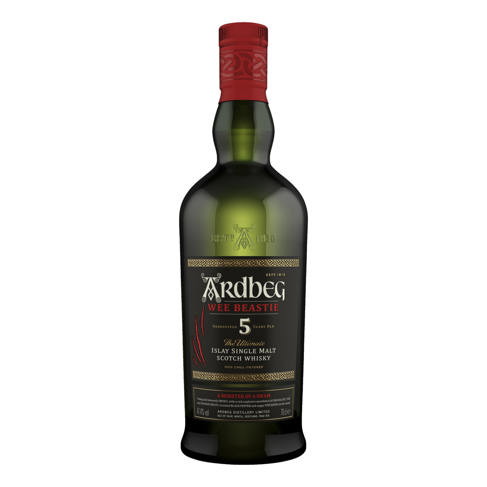 Ardbeg Wee Beastie Islay Single Malt Scotch Whisky 5YO 700ml - Camperdown Cellars