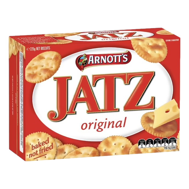 Arnott's Jatz Original Crackers 225g