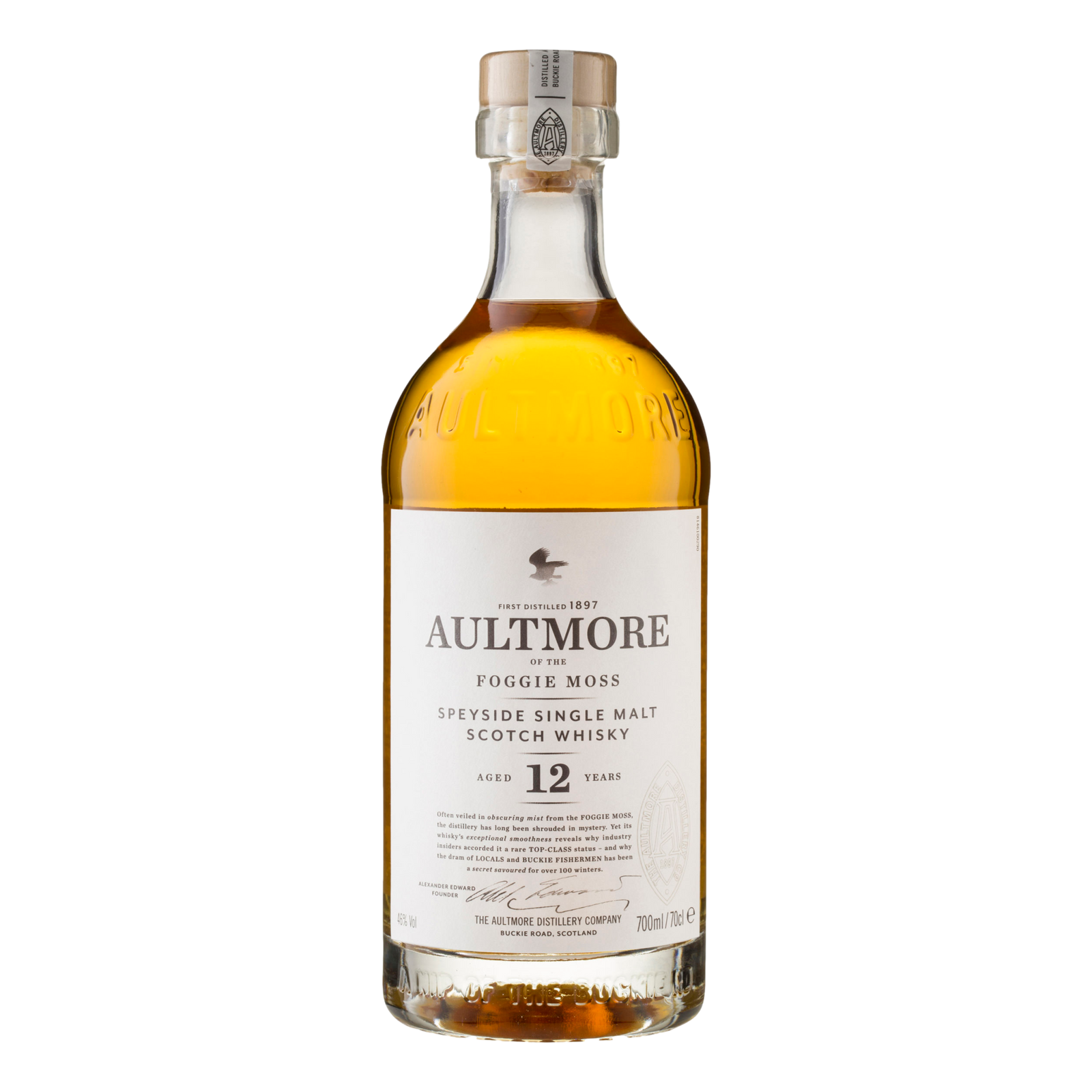Aultmore Single Malt Scotch Whisky 12YO 700ml