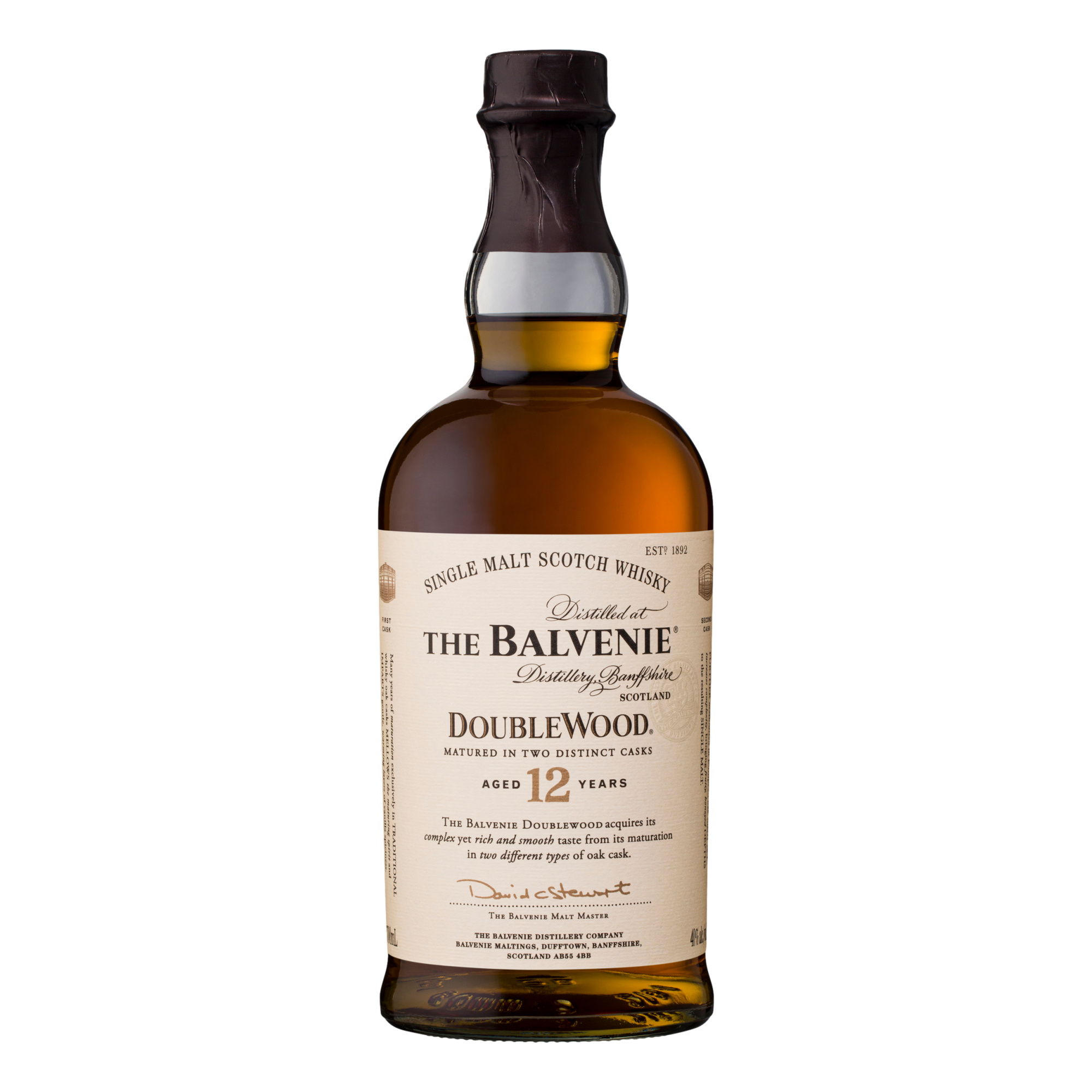 The Balvenie Doublewood Single Malt Scotch Whisky 12YO 700ml