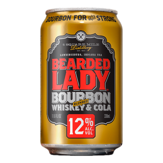 Bearded Lady & Cola 12% 330ml Can Single