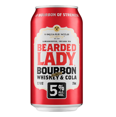 Bearded Lady & Cola 5% 375ml Can Case of 24