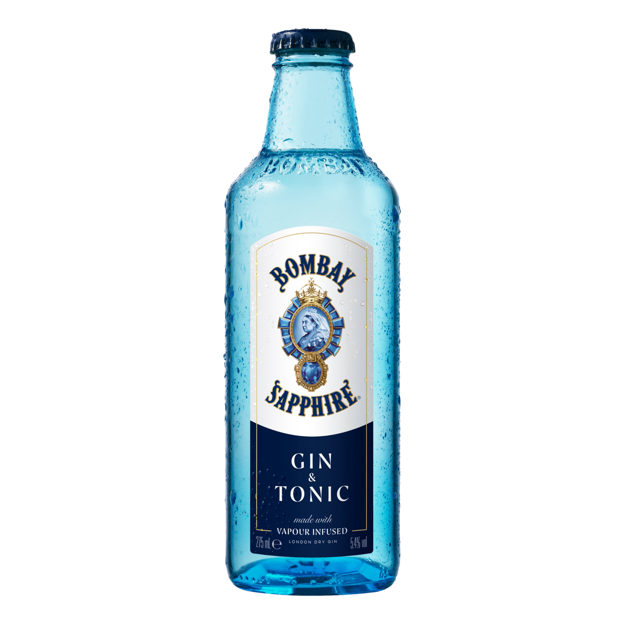 Bombay Sapphire Gin & Tonic 275ml Bottle Single